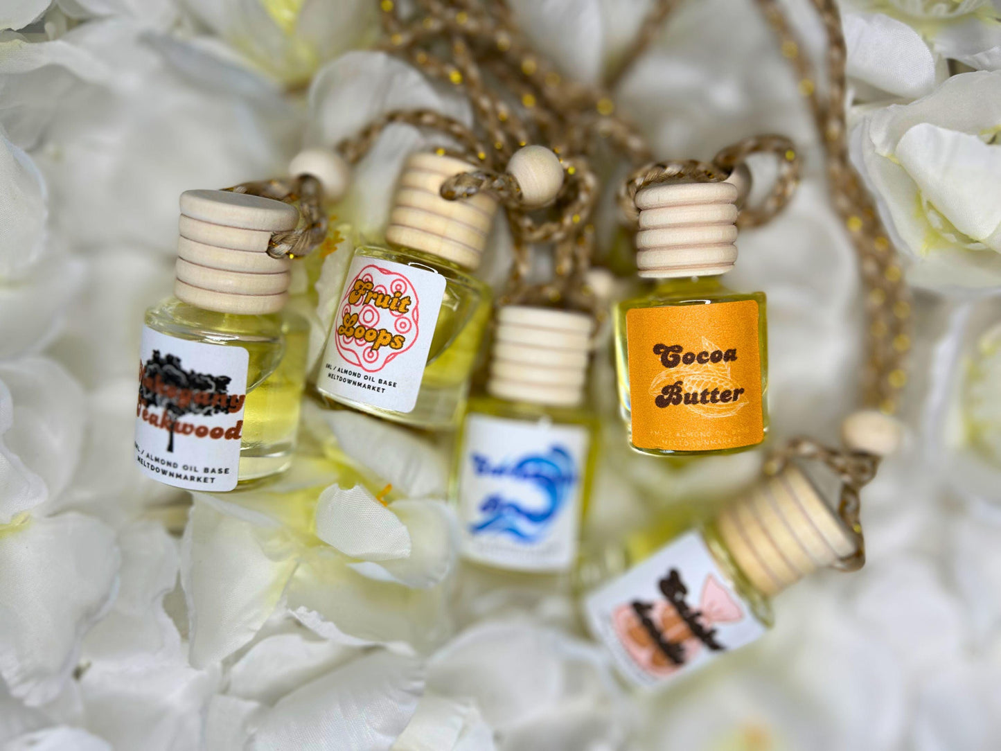 Organic Car Air Freshener, Hanging Car Diffuser, New car gift, Car accessories