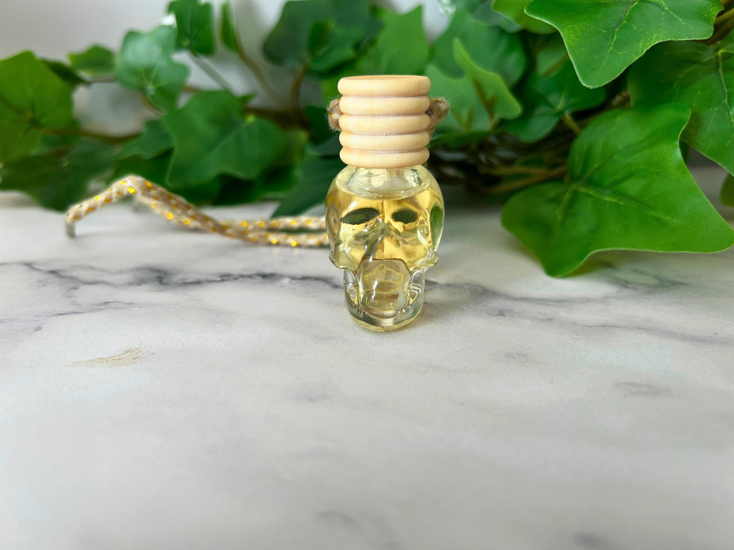 Skull Car Air freshener, Skull Car accessory, Gothic accessory