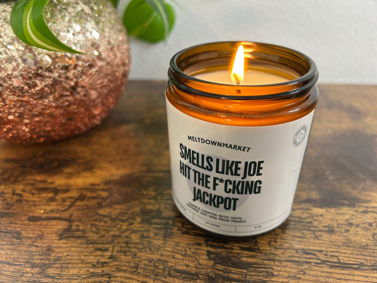 Engagement Candle, Funny Gifts, Wedding Candle, Personalized Candle, Bachelorette Party, Funny Candles, Custom Engagement Gift