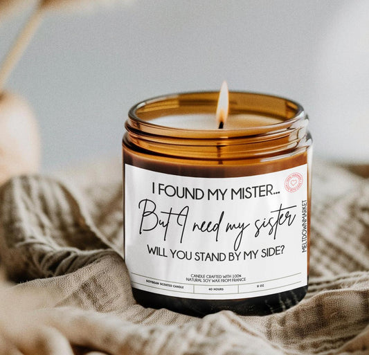 Bridesmaid Gifts, Bridesmaid Proposal, Bridesmaid Candle, Personalized Maid of Honor Candle, Bridesmaid Proposal Gift Custom Candle Gifts