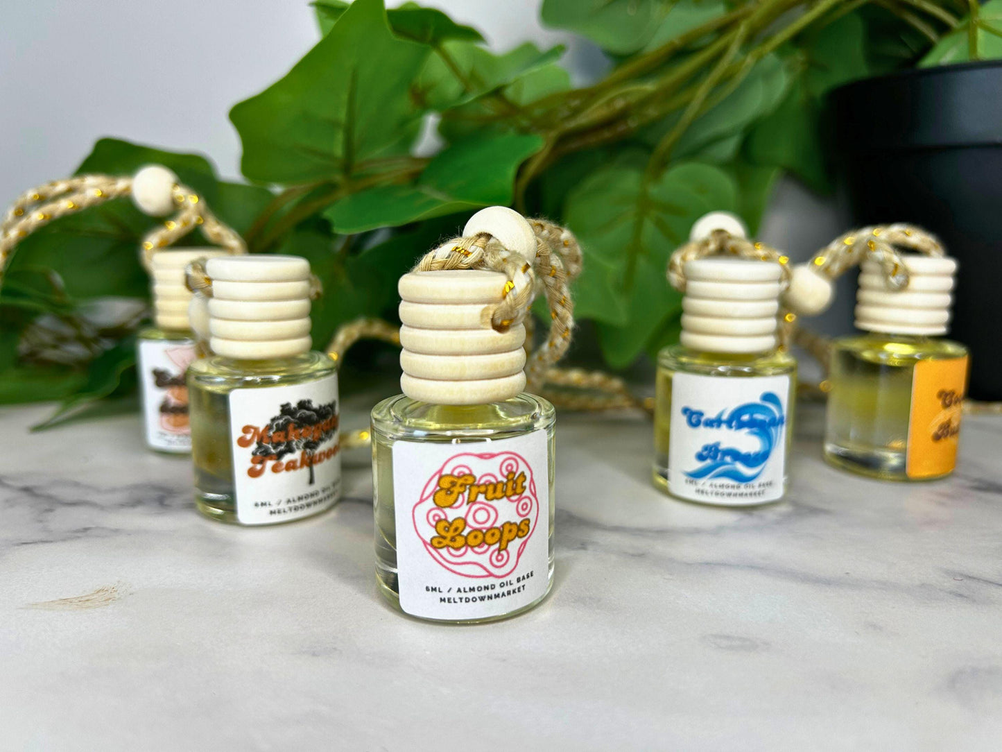 Organic Car Air Freshener, Hanging Car Diffuser, New car gift, Car accessories